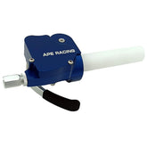 Poignée d'accélérateur double APE RACING à pouce et à rotation pour VTT et moto tout-terrain – Guidon en aluminium usiné 7/8" (Bleu)