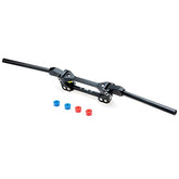 Guidon flexible APE RACING 7/8" 22 mm pour moto tout-terrain, motocross, quad, VTT (noir)