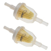 Remplacement du filtre à carburant - Filtres à carburant universels APE Racing (lot de 2) pour Stens 120-436, Kohler 25 050 22-S, John Deere AM116304, Exmark 109585, Bobcat 38666, Onan 149-2206-01, Gravely 21541500