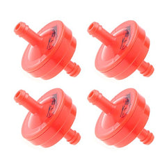 Filtre à carburant universel APE Racing 150 microns (lot de 4) - Remplace les modèles Briggs & Stratton 298090, 4105, 5018, 395018, LG298090, LG298090S, PT4265 et John Deere AM38708 et AM107314