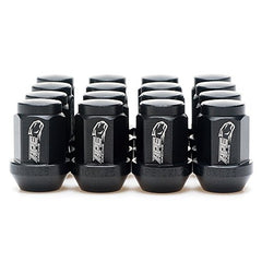 7075-T6 Aluminum Tapered Lug Nuts M10x1.25mm 17mm Hex Head 60 Conical Seat (Pack of 16) for ATV Quads