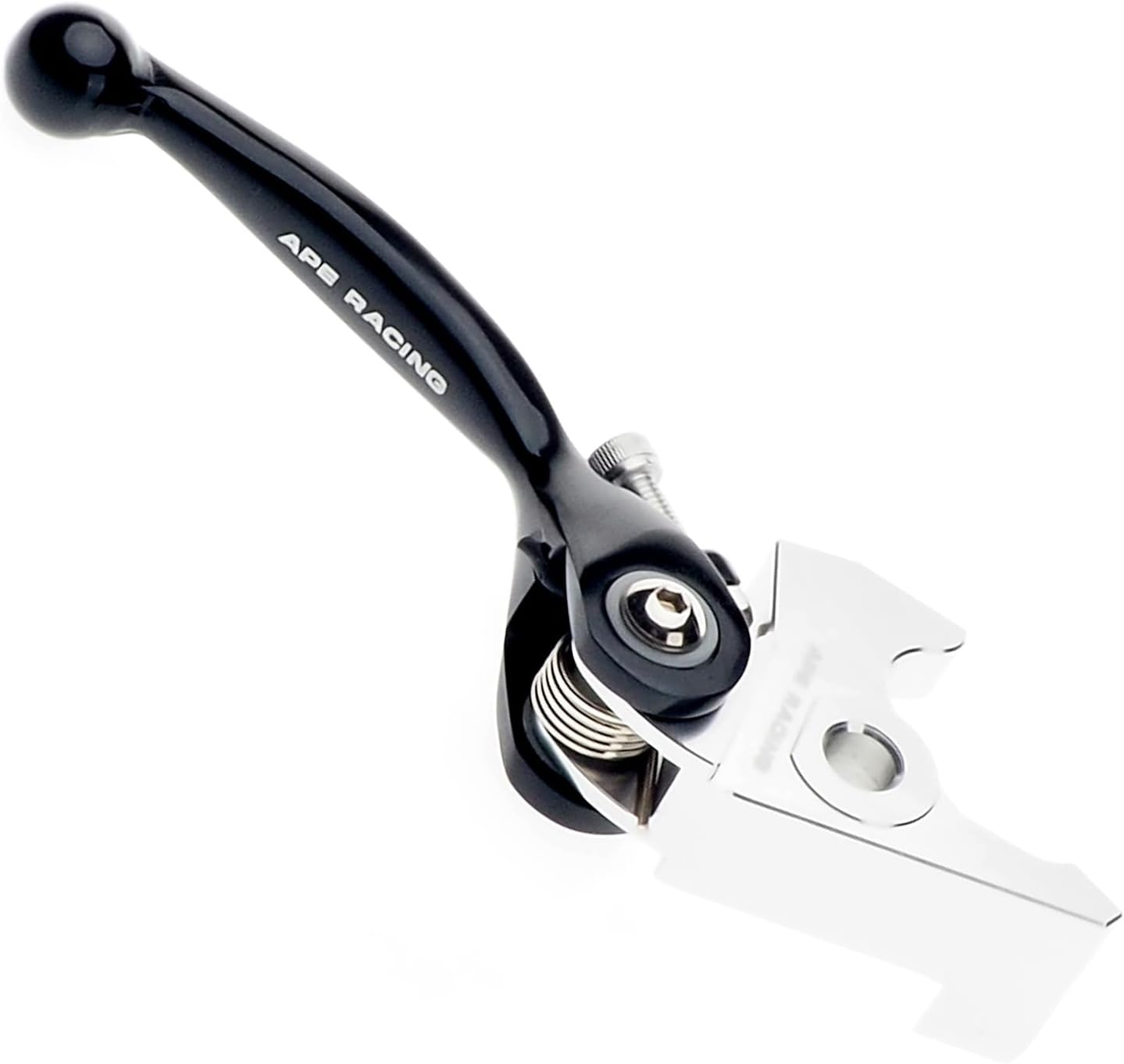 APE RACING Brake Lever for Yamaha Raptor 700 and YFZ 450 ATV 2007 to 2023 Forged Aluminum Adjustable Reach Black