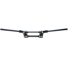Guidon flexible APE RACING 7/8" 22 mm pour moto tout-terrain, motocross, quad, VTT (noir)