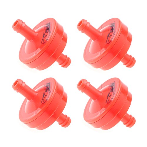 Filtre à carburant universel APE Racing 150 microns (lot de 4) - Remplace les modèles Briggs &amp; Stratton 298090, 4105, 5018, 395018, LG298090, LG298090S, PT4265 et John Deere AM38708 et AM107314