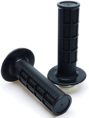 APE RACING Anti-Slip Lock-on Twist Throttle Handlebar Grips for Motorcycle Dirt bike Motocross (Black)