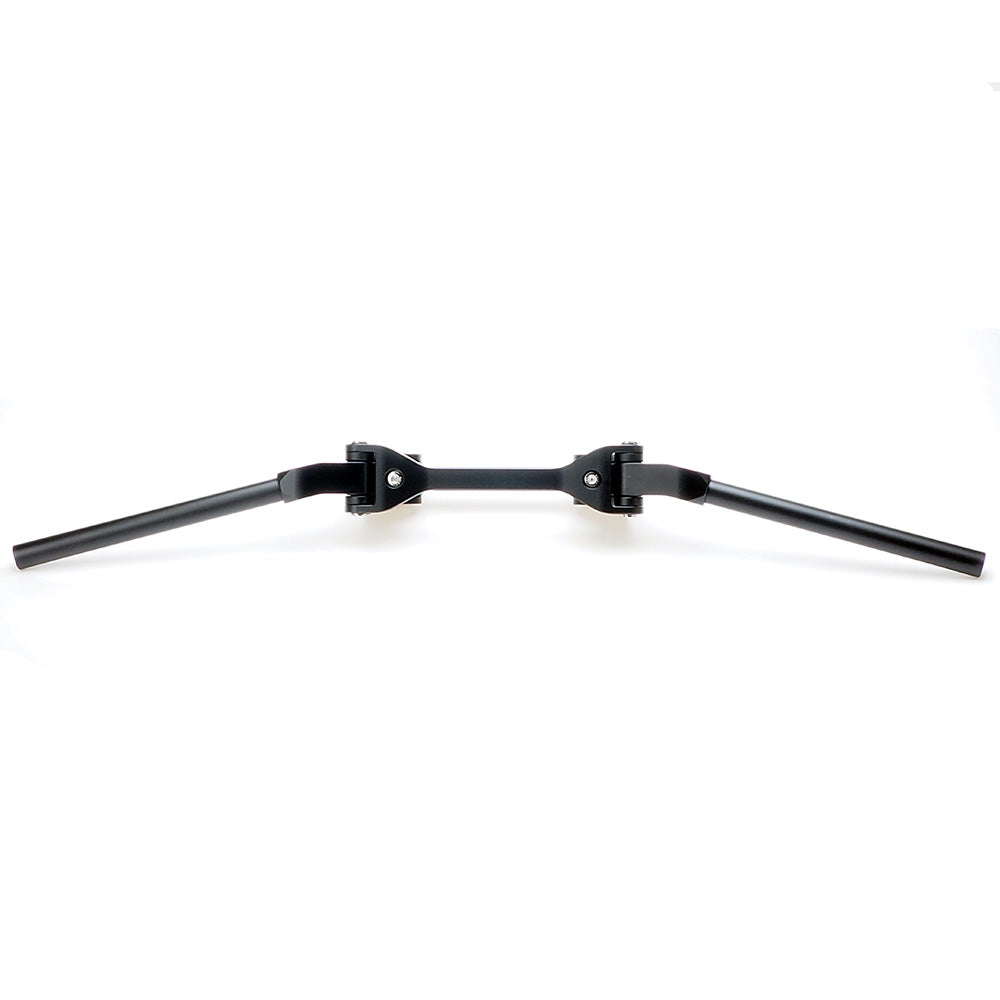 Guidon flexible APE RACING 7/8" 22 mm pour moto tout-terrain, motocross, quad, VTT (noir)